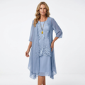 Lumi - Rochie din Două Piese din Șifon
