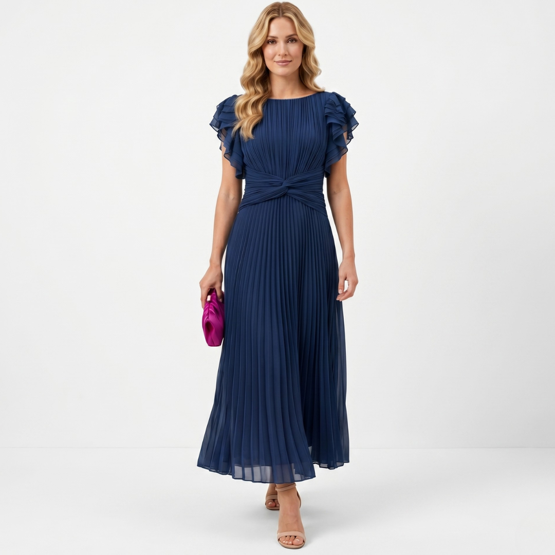 Delia - Rochie plisată