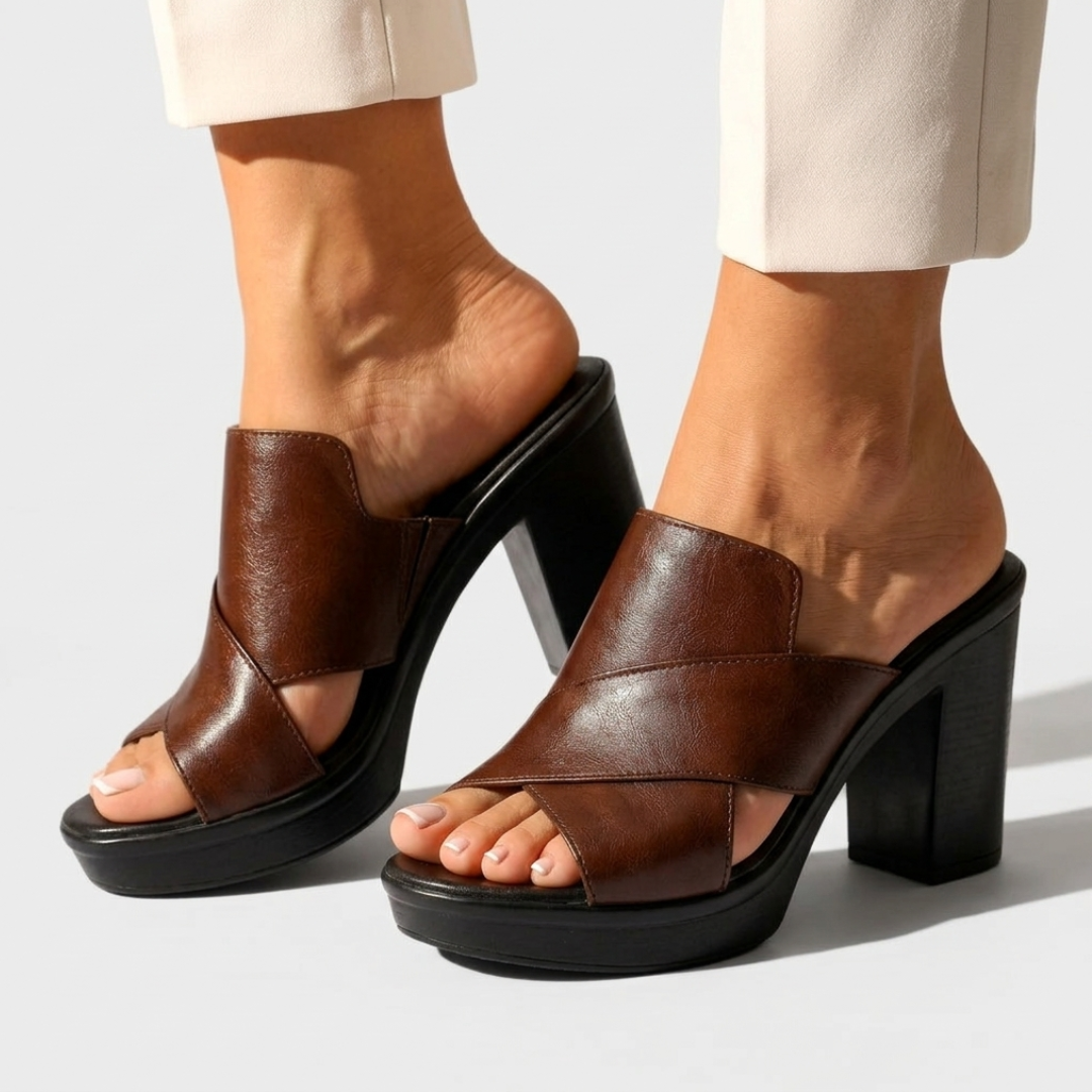 Clara - Pantofi cu toc confortabili
