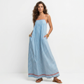 Isabela - Rochie Maxi cu Dungi