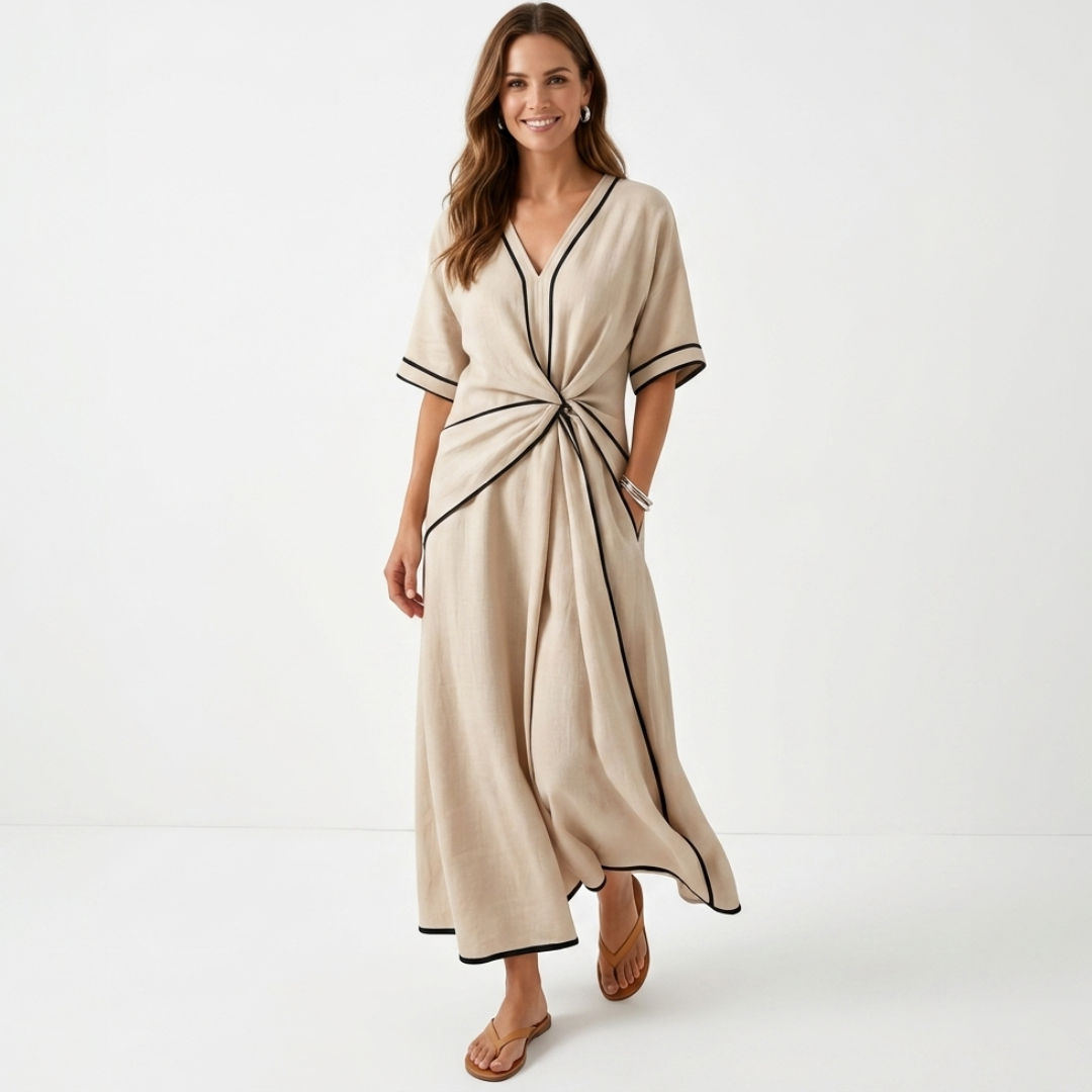 Bianca - Rochie cu talie sculptată