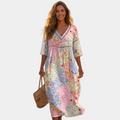 Delphine - Rochie cu flori