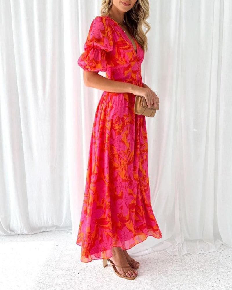 Rochie Maxi Carla | Radianța Tropicală
