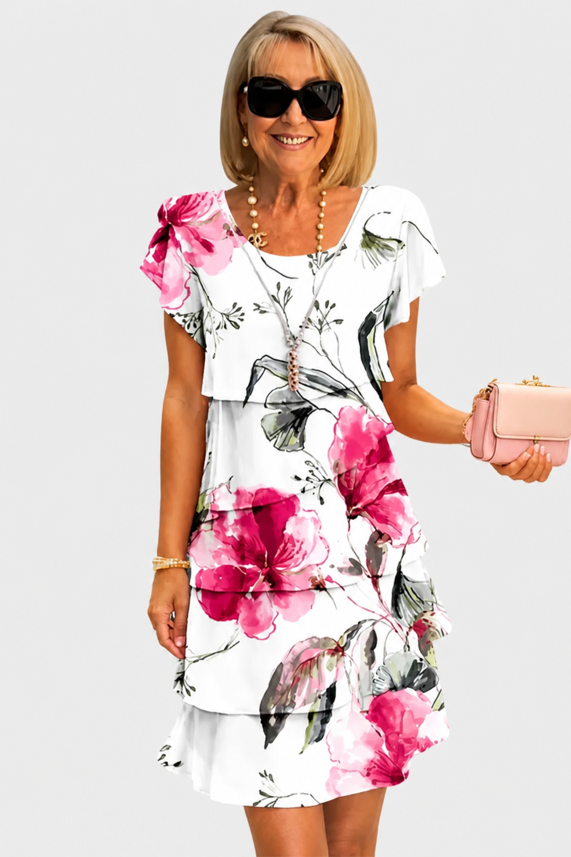 Cynthia | Rochie Elegantă cu Volan