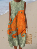 Rochie Midi Tess™ Oceanic
