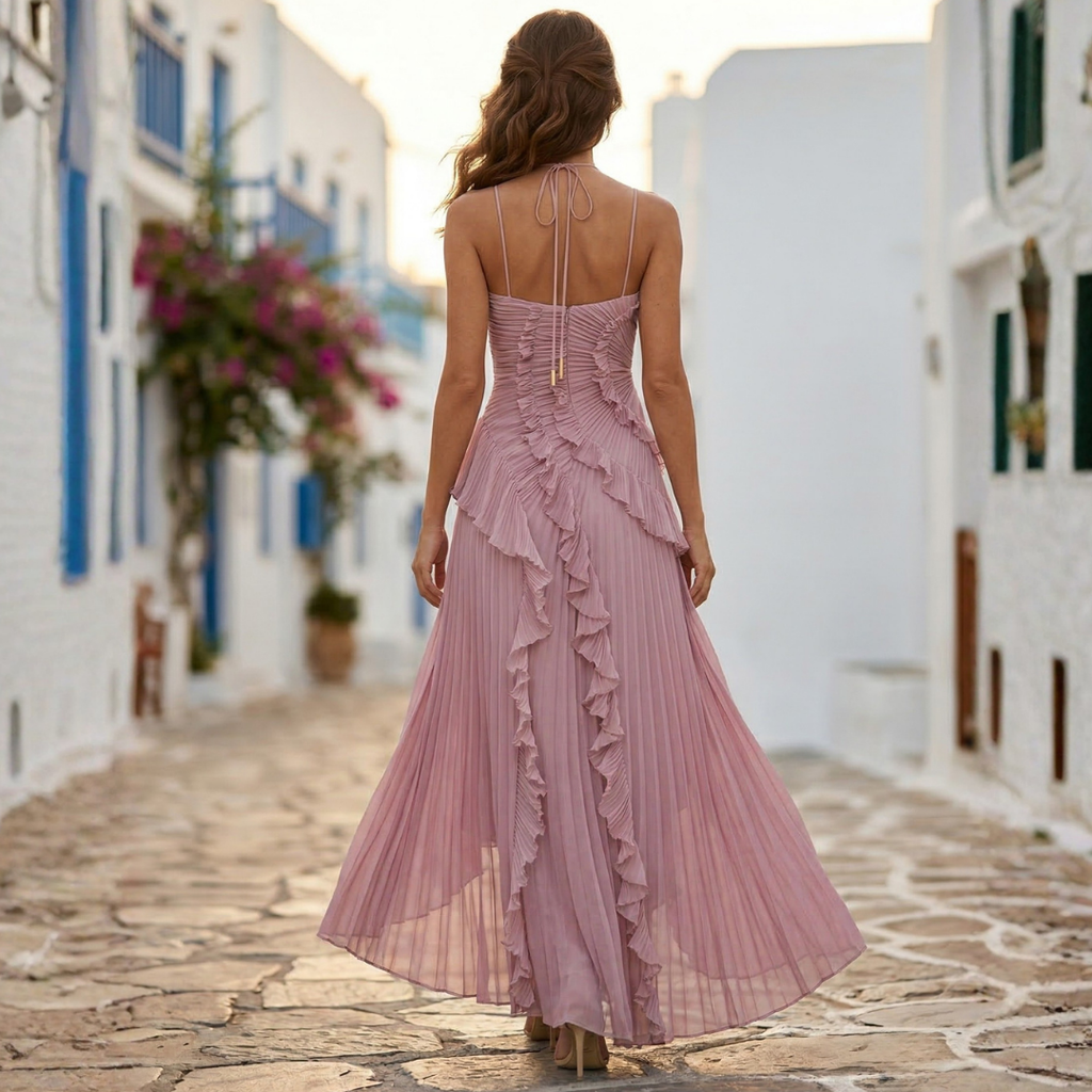 Zoe - Rochie cu volane
