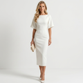 Gabriela - Rochie midi elegantă