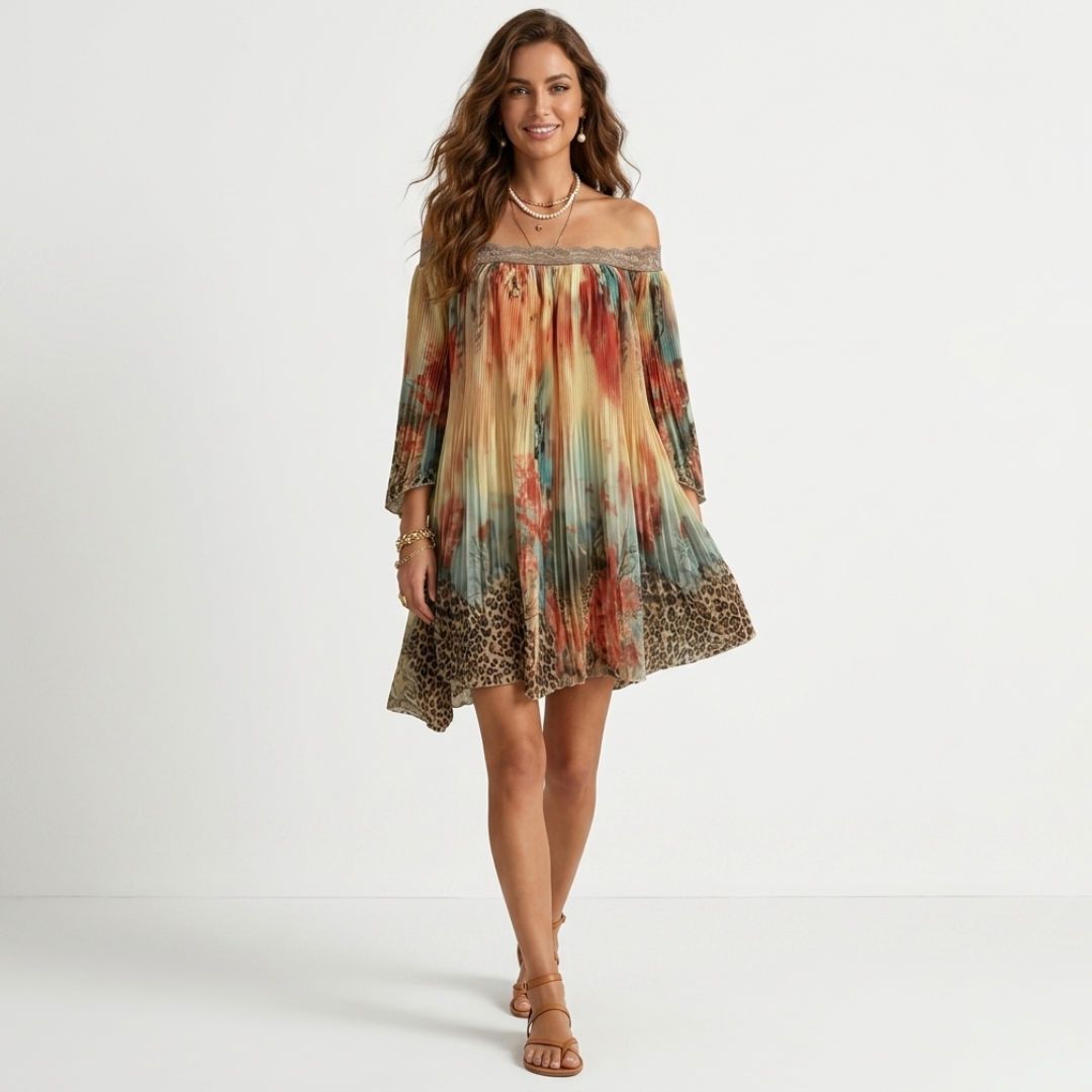 Cristina - Rochie Mini Retro