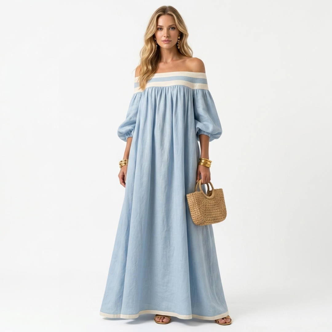 Adina - Rochie lungă cu o croială confortabilă