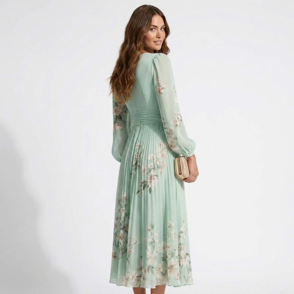 Mel - Rochie Midi Elegantă și Aerisită