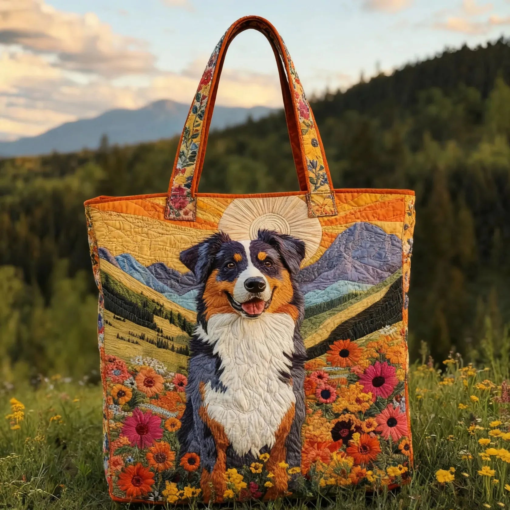 Companion de Prato Montano | Geantă de Umăr Matlasată, Făcută Manual
