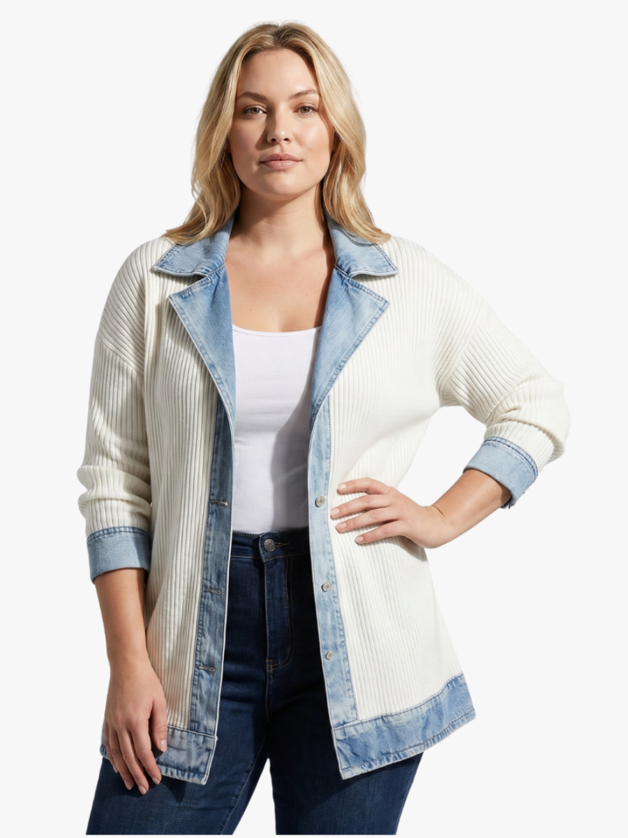 MOREAU LYON Vestă din Denim