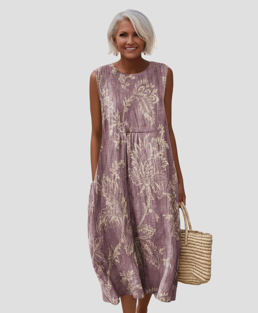 Penelopa | Rochie Midi Florală