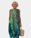 Glykeria | Rochie Midi Corali