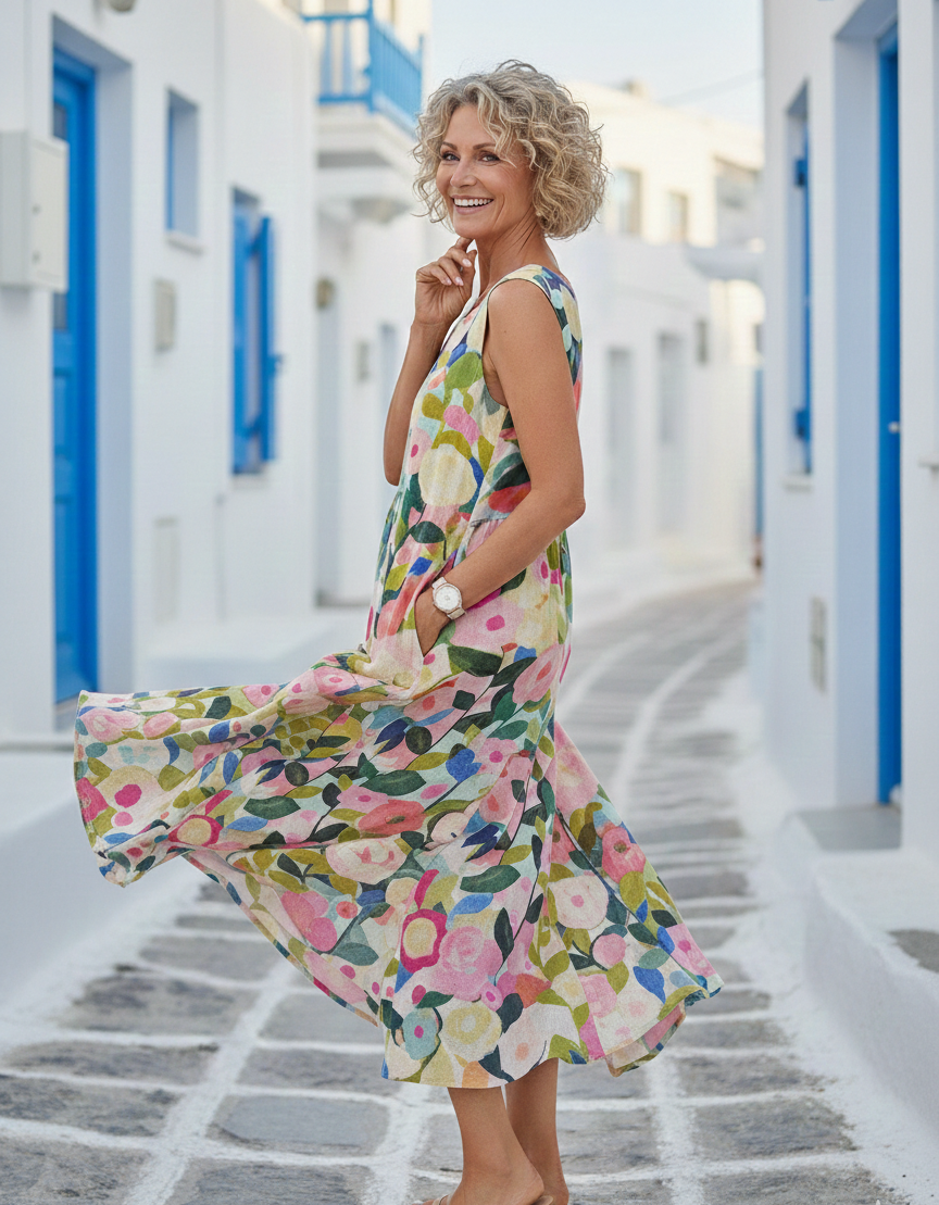 Amalia | Rochie Midi Florală