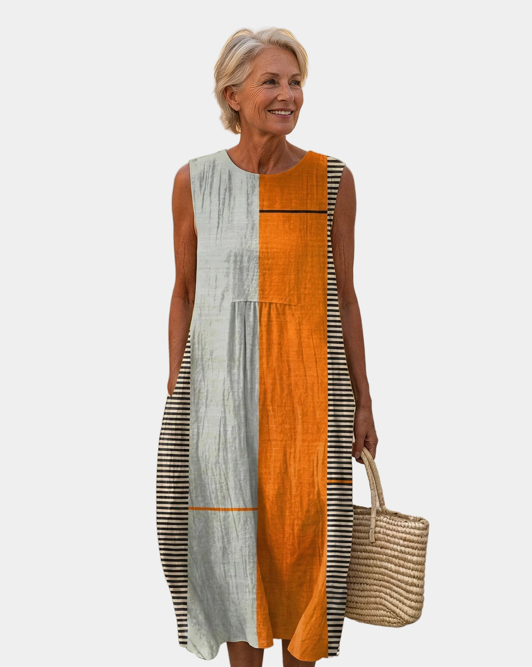 Melina | Rochie Midi cu Culoare