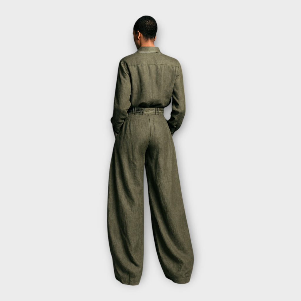 Cămașă și pantaloni cu eleganță fără efort