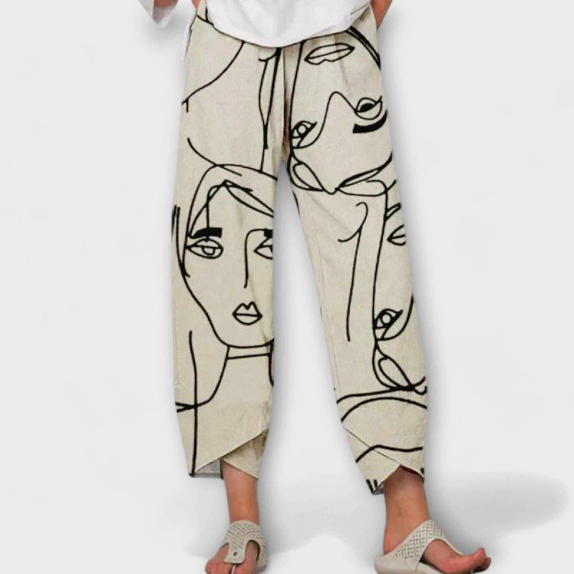 Nahia - Pantaloni din in