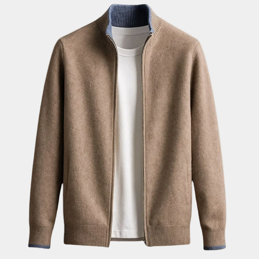 Marzini | Cardigan tricotat cu fermoar