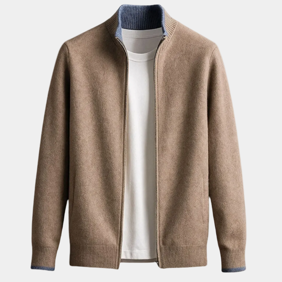 Marzini | Cardigan tricotat cu fermoar