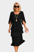 Patricia | Rochie Elegantă cu Volan