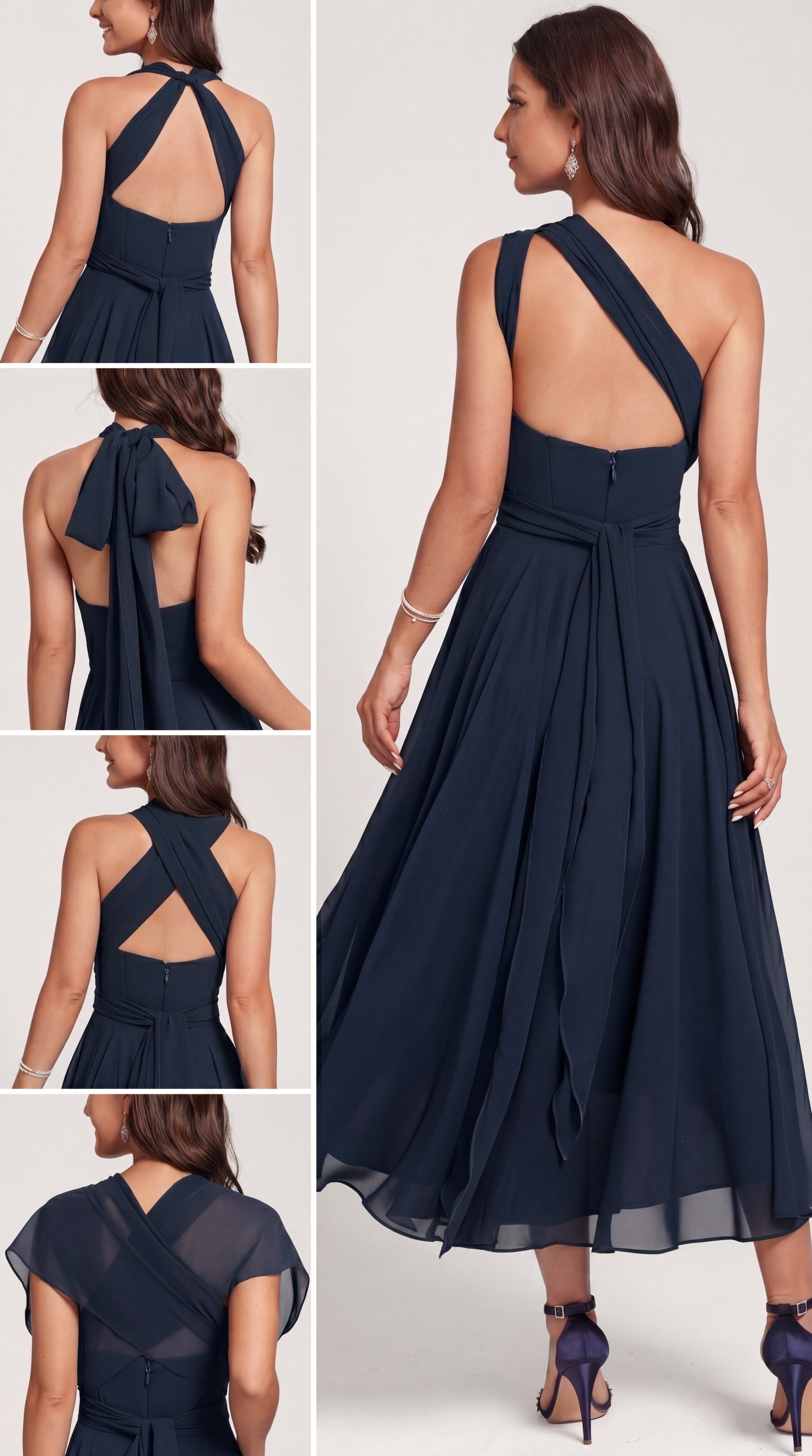 Ana - Rochie cu spatele descoperit