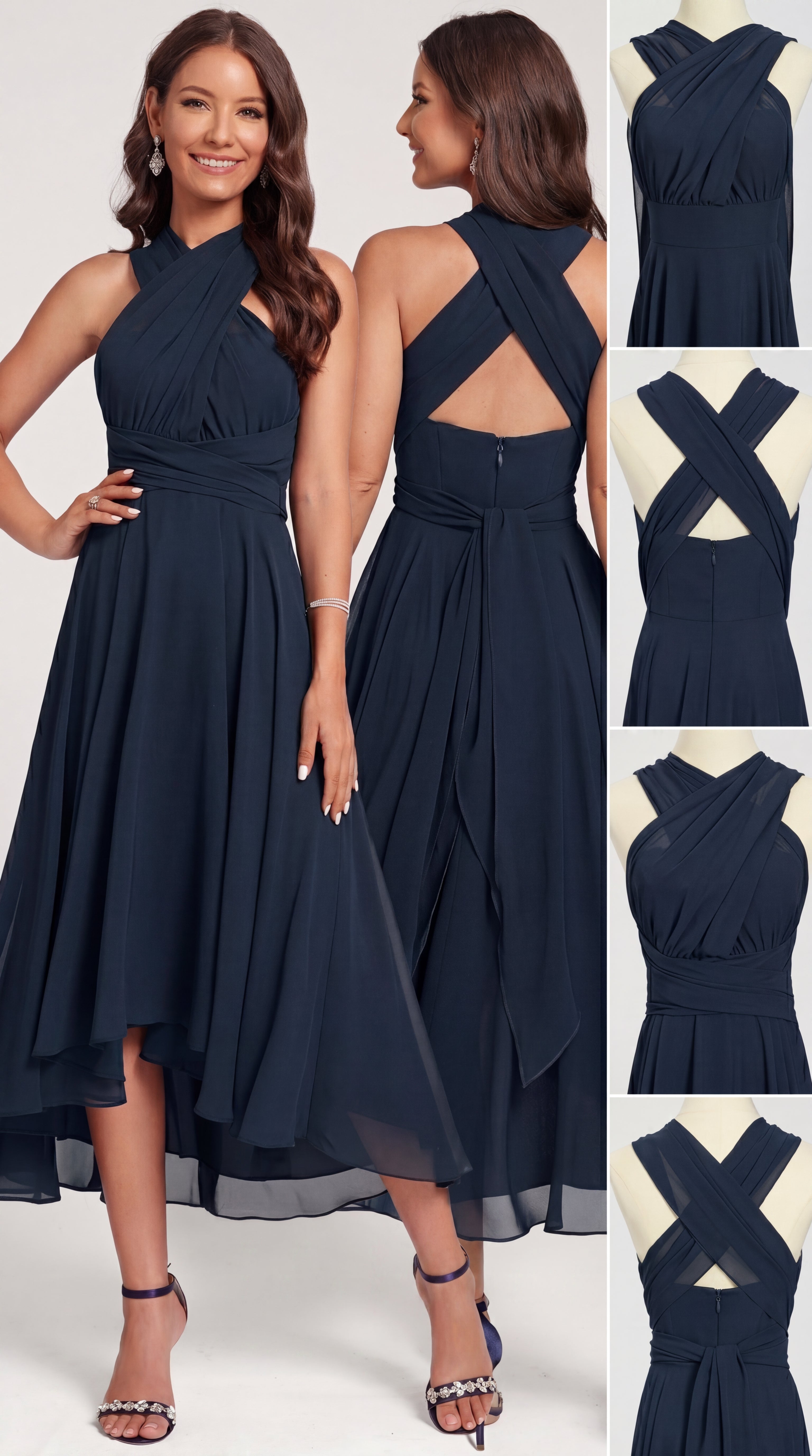 Ana - Rochie cu spatele descoperit