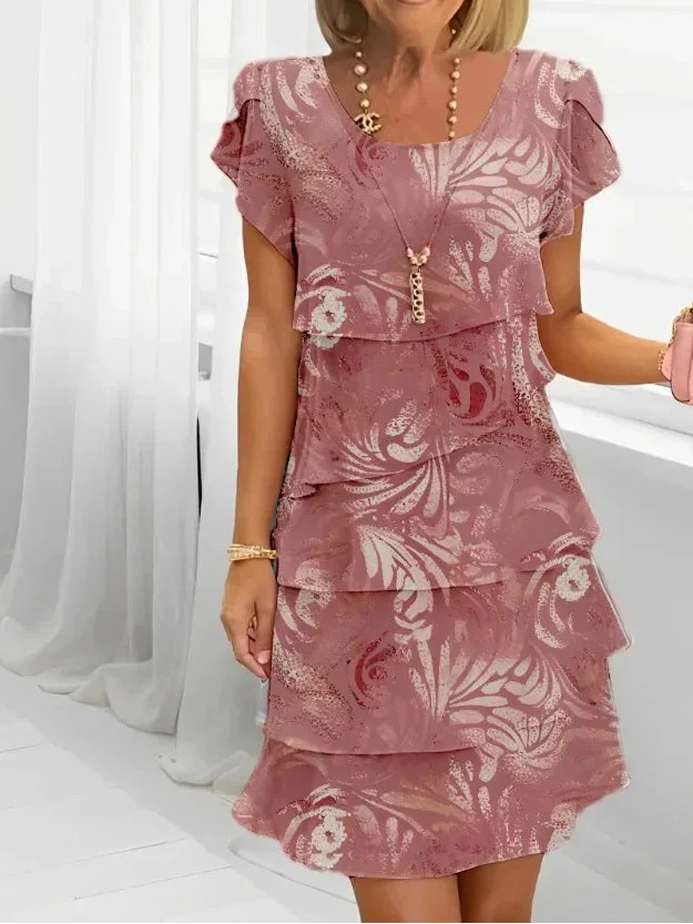 Deborah - Rochie Elegantă cu Volane