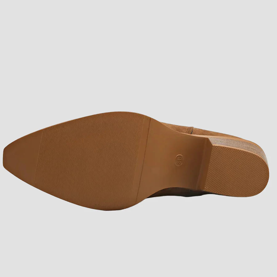Botine western brodate stilate
