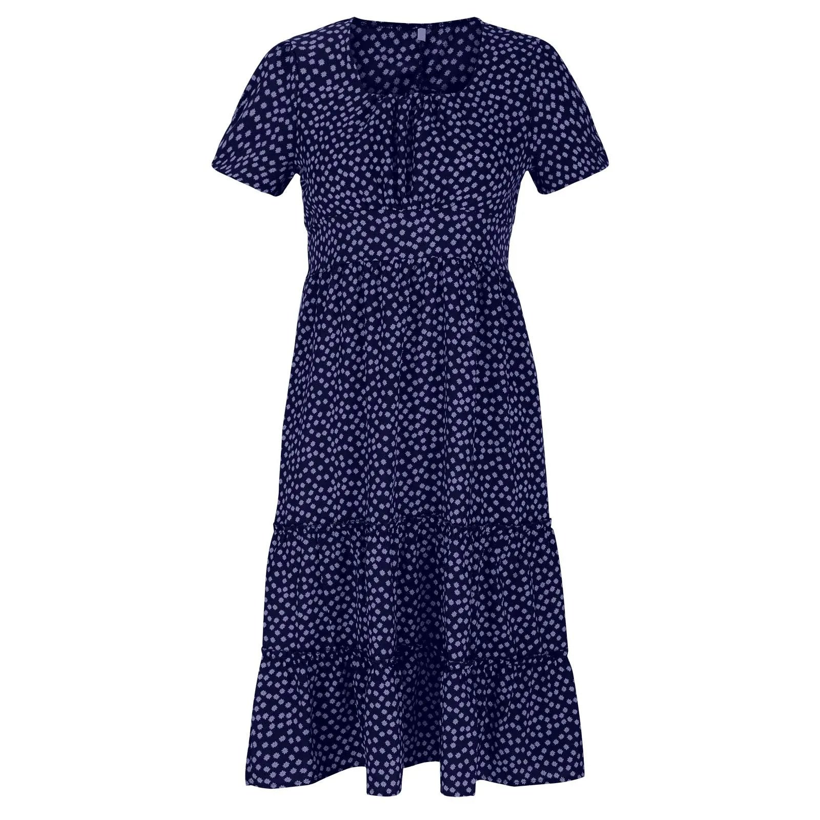 Julia | Rochie midi cu imprimeu floral
