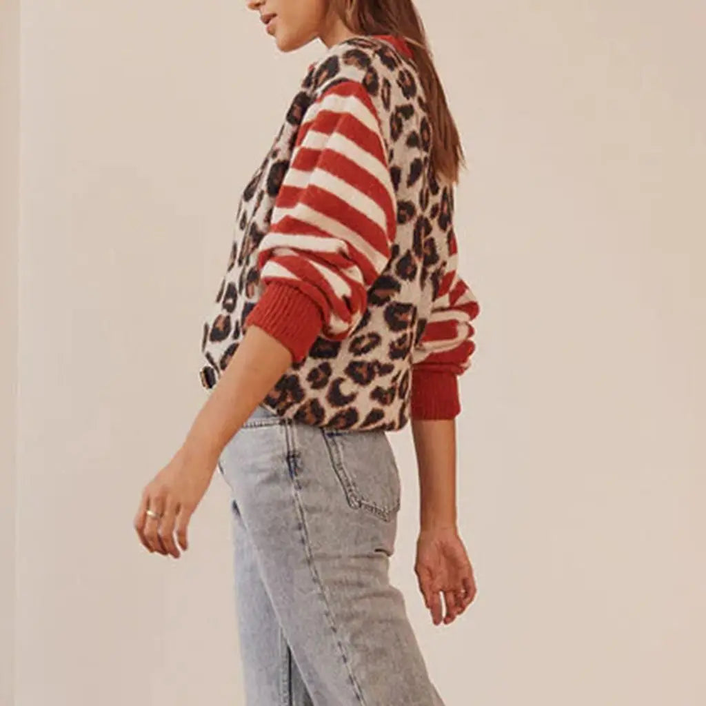 Pulover Ferocia Leopard