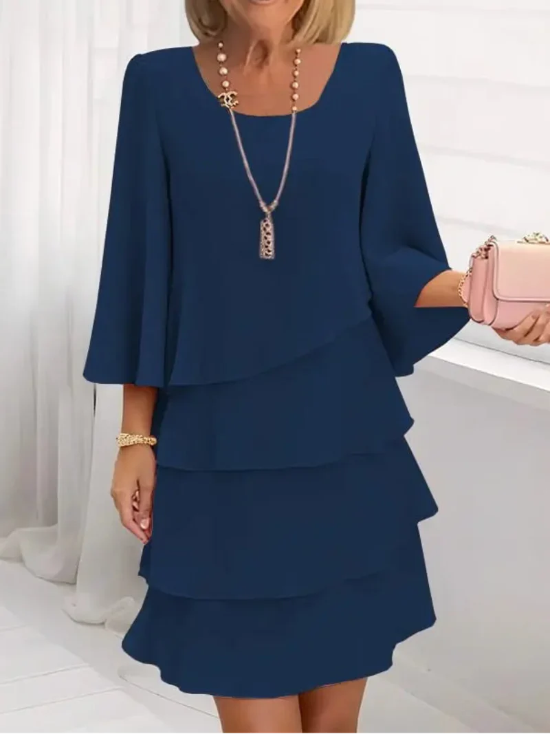 Catherine - Rochie elegantă cu dungi