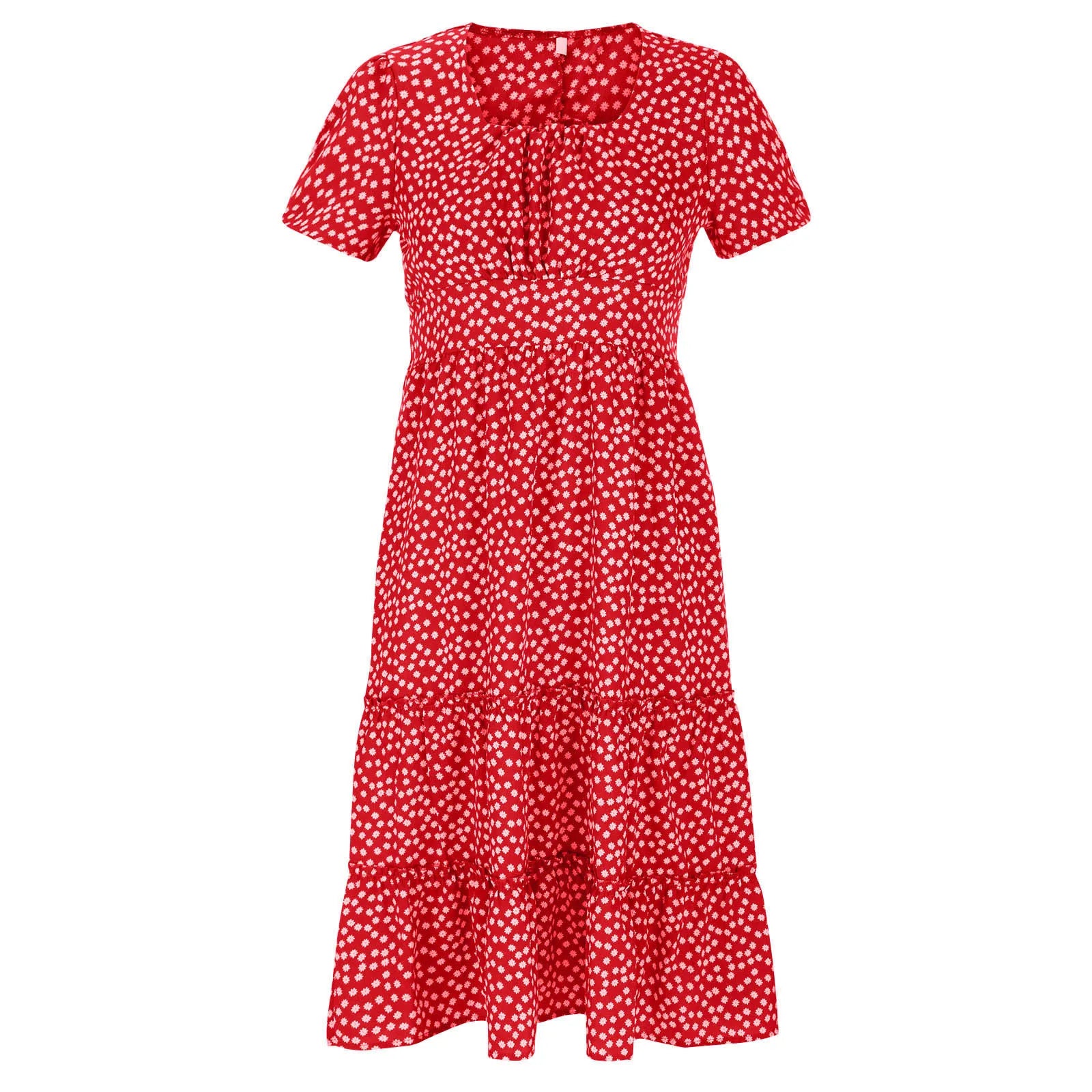 Julia | Rochie midi cu imprimeu floral