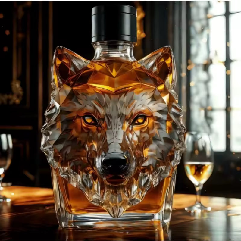 Sticlă de Whisky Lup