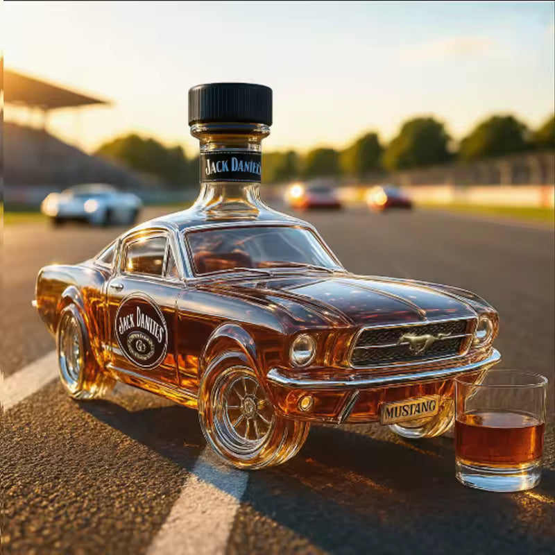 Sticlă de Whisky Mașină
