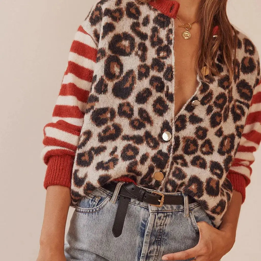 Pulover Ferocia Leopard