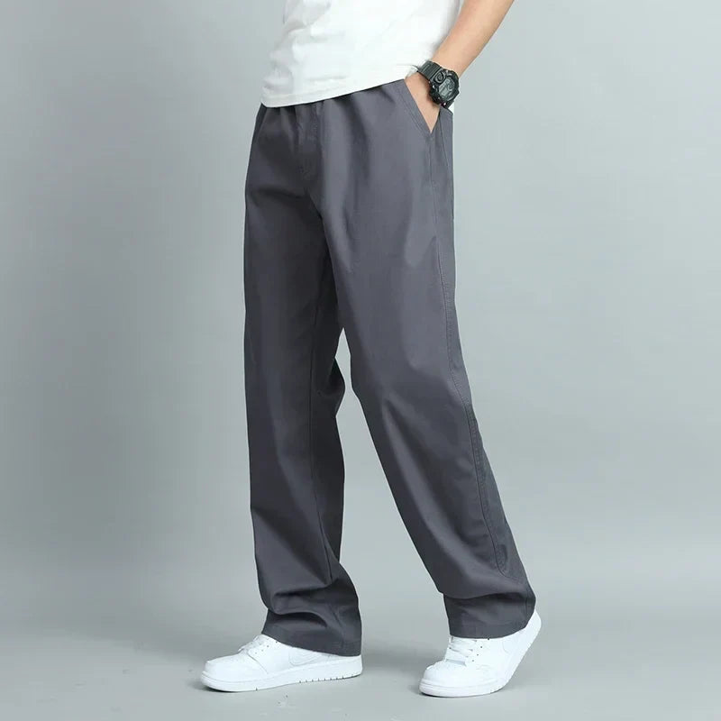John | Pantaloni Ample Bărbați Din Bumbac