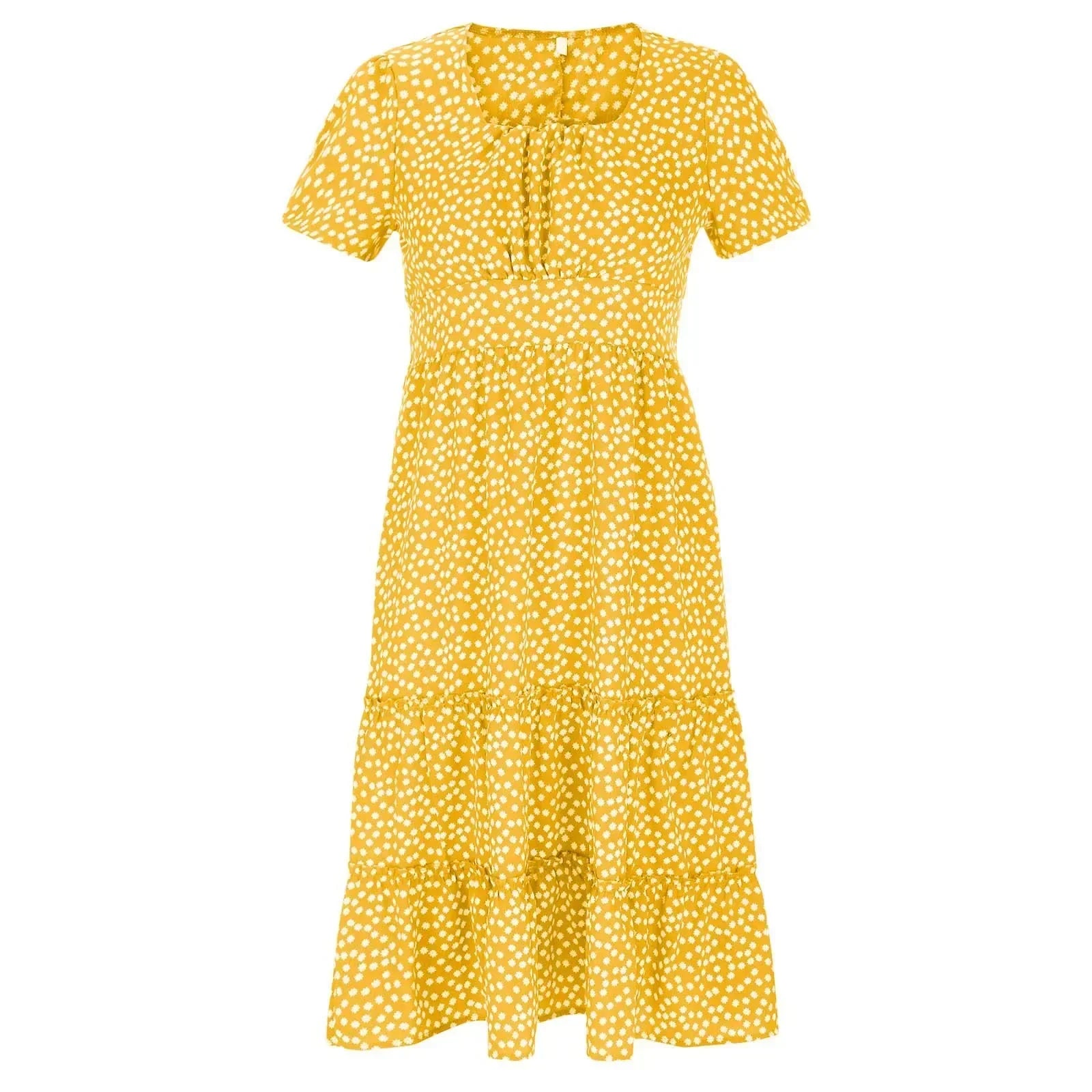 Julia | Rochie midi cu imprimeu floral