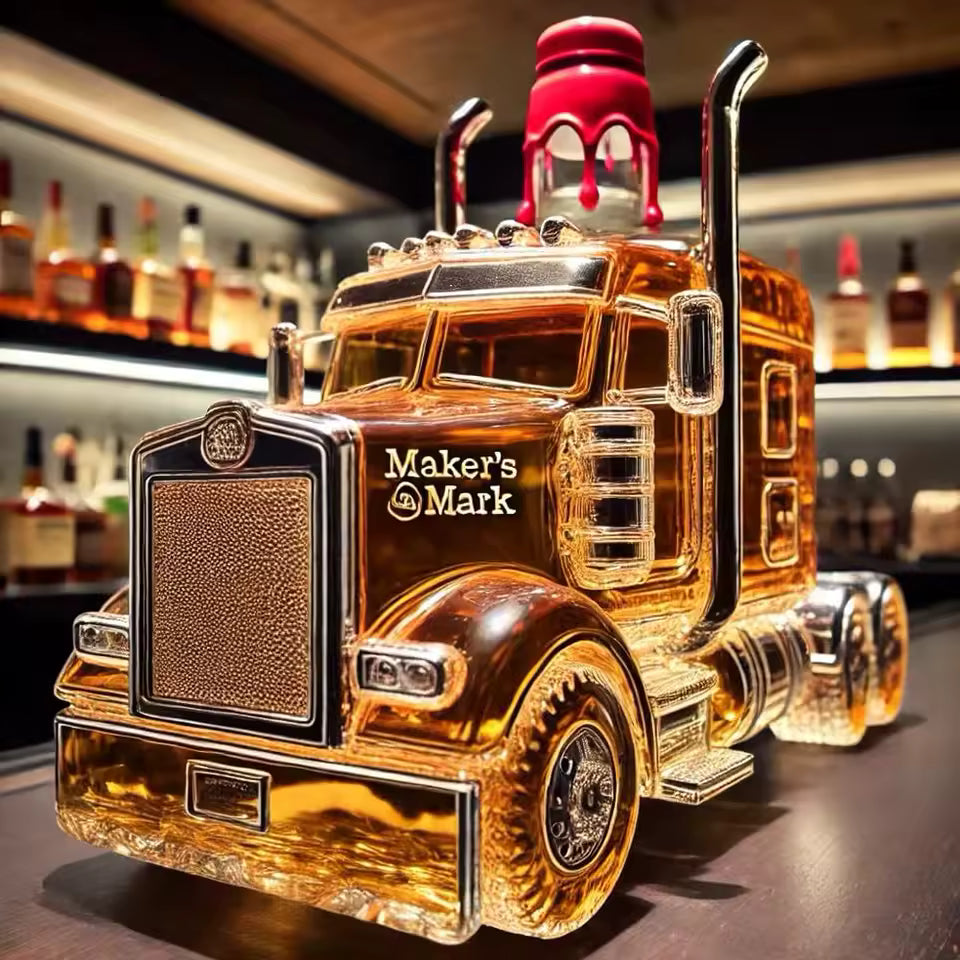 Sticlă de Whisky Camion