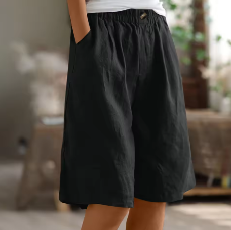 Ileana - Pantaloni scurți confortabili din bumbac