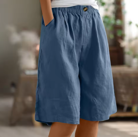 Ileana - Pantaloni scurți confortabili din bumbac