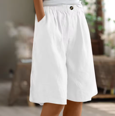 Ileana - Pantaloni scurți confortabili din bumbac