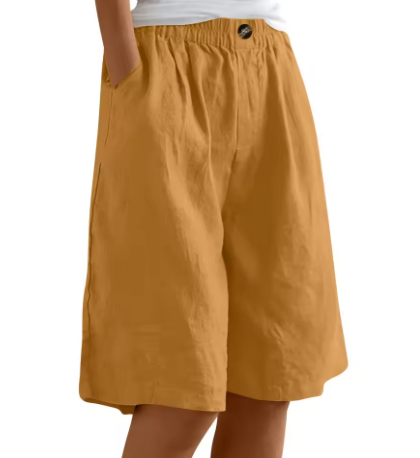 Ileana - Pantaloni scurți confortabili din bumbac