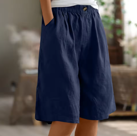Ileana - Pantaloni scurți confortabili din bumbac