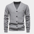 Dylan | Cardigan pentru bărbați călduros cu decolteu în V