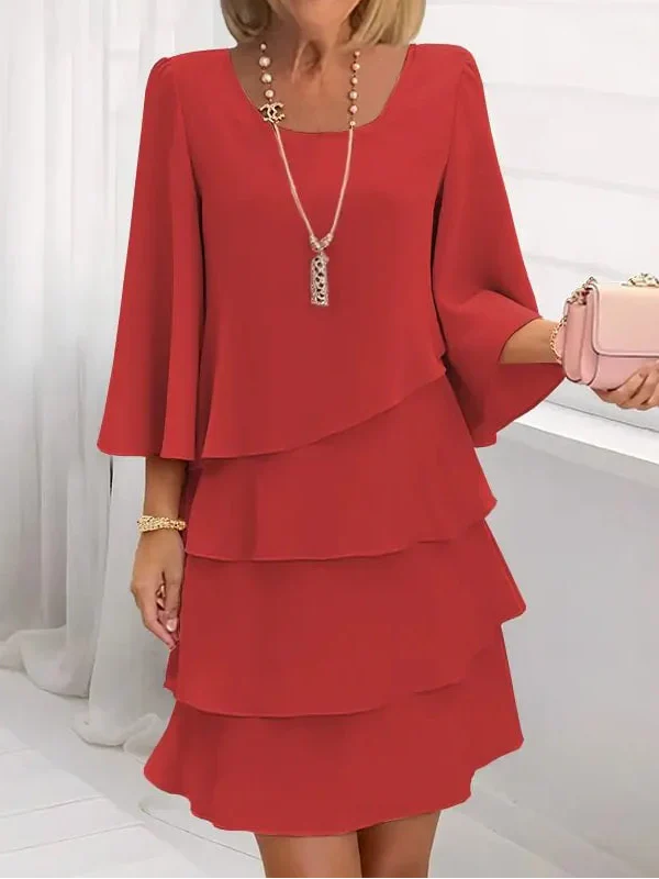 Catherine - Rochie elegantă cu dungi