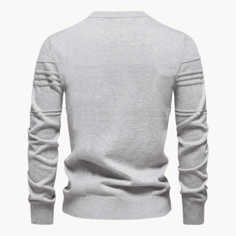 Burkhard | Pulover elegant pentru bărbați cu design în carouri