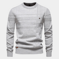 Burkhard | Pulover elegant pentru bărbați cu design în carouri