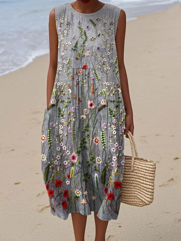 Rochie Midi Cara™ Wildflower