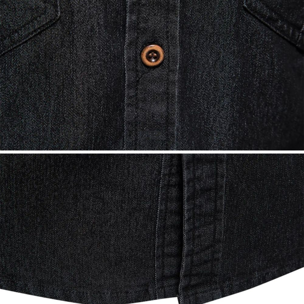 DŽIM – Cămașă din denim din bumbac